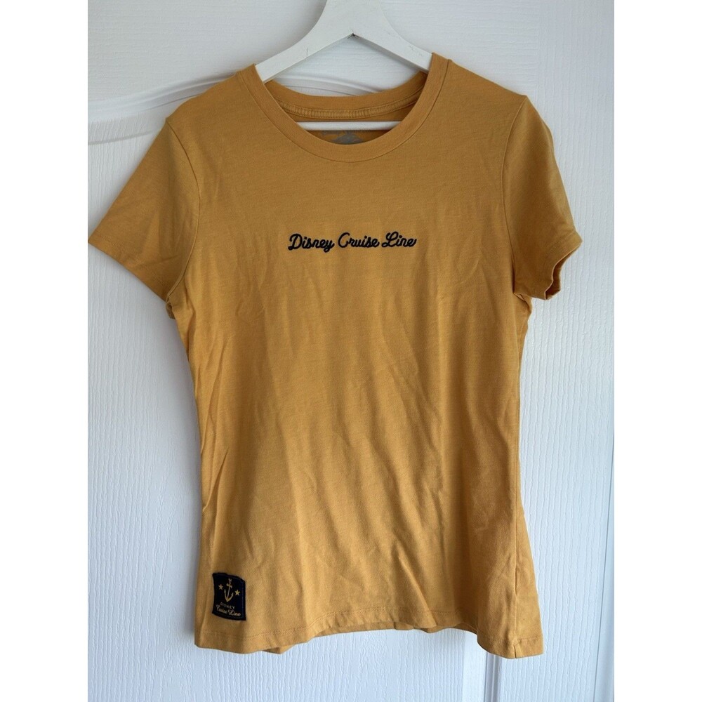 Vintage 2000s Disney Cruise Line DCL Shirt Women L T-Shirt Y2K Preppy Coastal